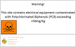 >50mg/Kg Site Sign pcb site sign2